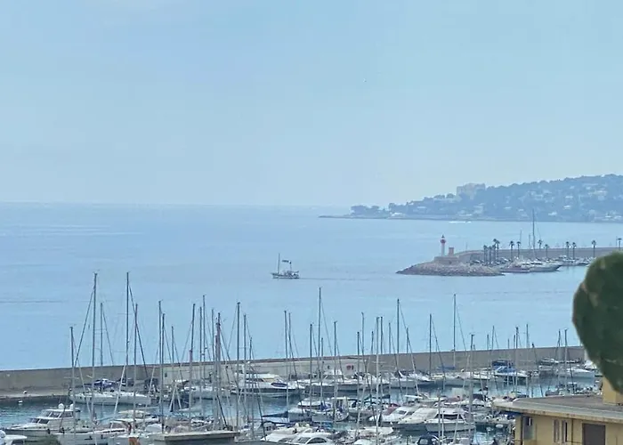 Daire Mansfield Vue Carte Postale Terrasse Piscine Calme Port A 200m A Pied Menton