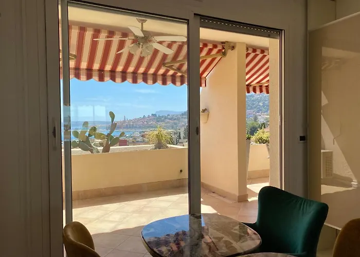 شقة Mansfield Vue Carte Postale Terrasse Piscine Calme Port A 200m A Pied