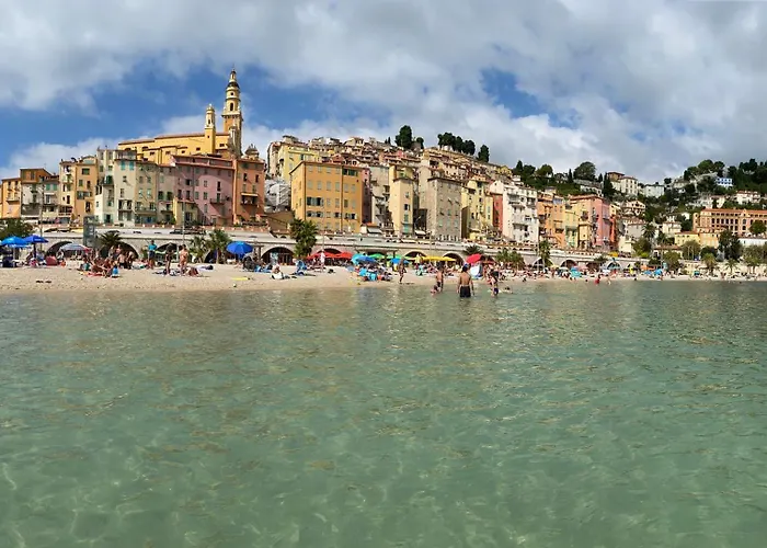 Mansfield Vue Carte Postale Terrasse Piscine Calme Port A 200m A Pied شقة